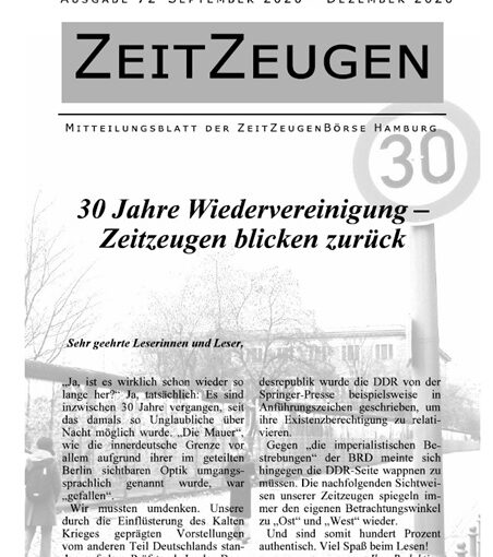 Scan Deckblatt Zeitzeugen