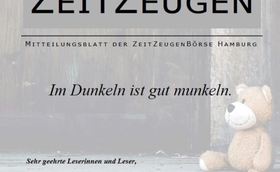 Scan Deckblatt Zeitzeugenmagazin