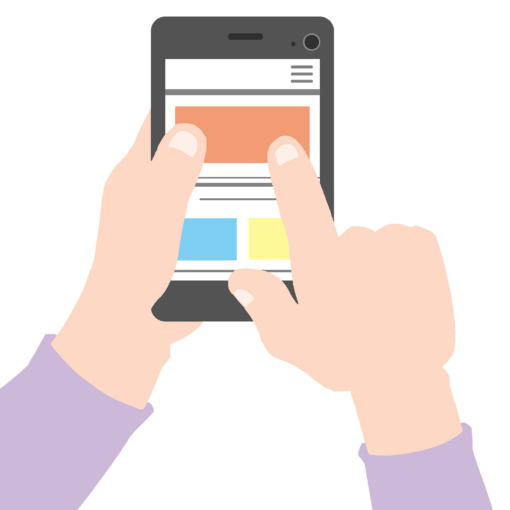 Recherche auf dem Smartphone