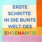 Plakat Erste Schritte
