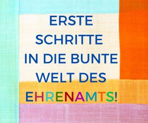 Plakat Erste Schritte